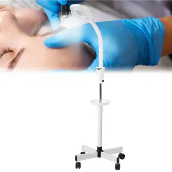 

LED Cold Light Height Adjustable 8X Magnifying Lamp Crossed Base Tattoo Beauty Light for Salon
