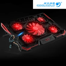 CoolCold 5 Вентилятор 2 USB охлаждающая подставка для ноутбука Регулируемый кулер для ноутбука+ держатель для 12-17' ноутбука usb вентилятор