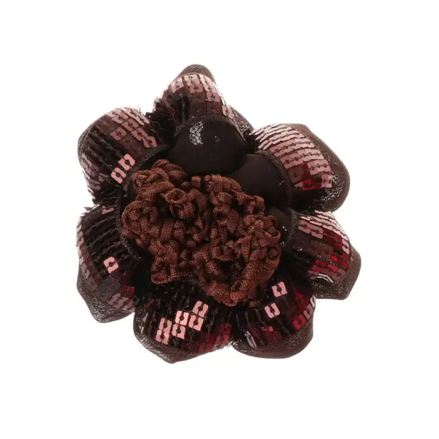 Cute Girls' Sequins Bun Hair Nets for Dancersr Kids' Bun Net Bun Cover