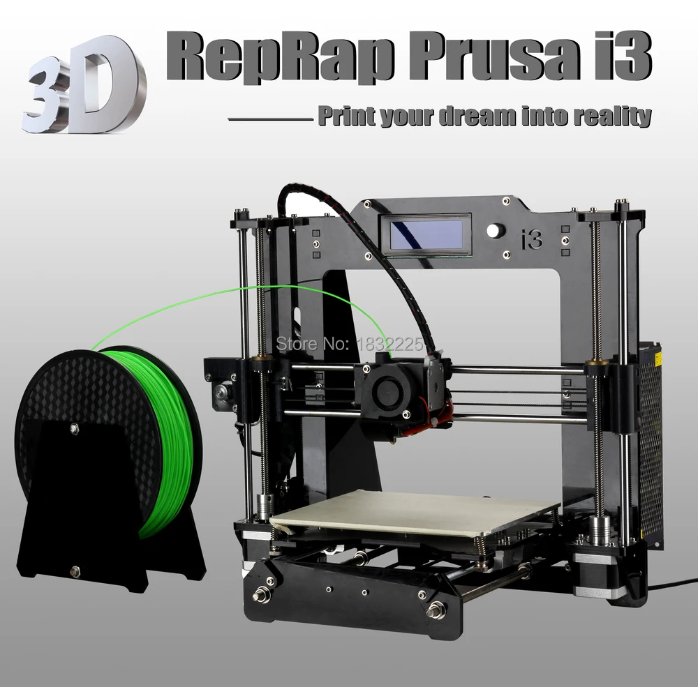 Auto leveling imprimante 3d Reprap Prusa i3 DIY 3d Printer kit with 1 Roll Filament 8GB