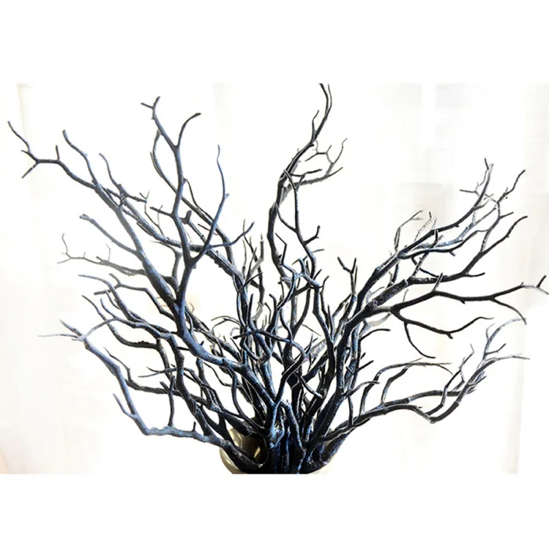 

Simulation Flower 3PCS Big Branch Bifurcated Artificial Fake Tree Branch Wedding Home Office Furniture Decoration