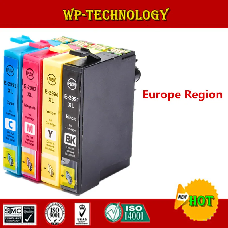 Cartuccia Di Inchiostro Compatibile 29Xl Per Epson T2991-T2994, Vestito Per La Casa Di Espressione Di Epson, La Casa, La Casa, Il Materiale Per La Cas