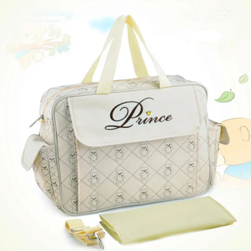 

European American Style Fashion Mommy Messenger Bag Multi-function Waterproof Diaper Bag Mommy Maternity Baby Handbag F94