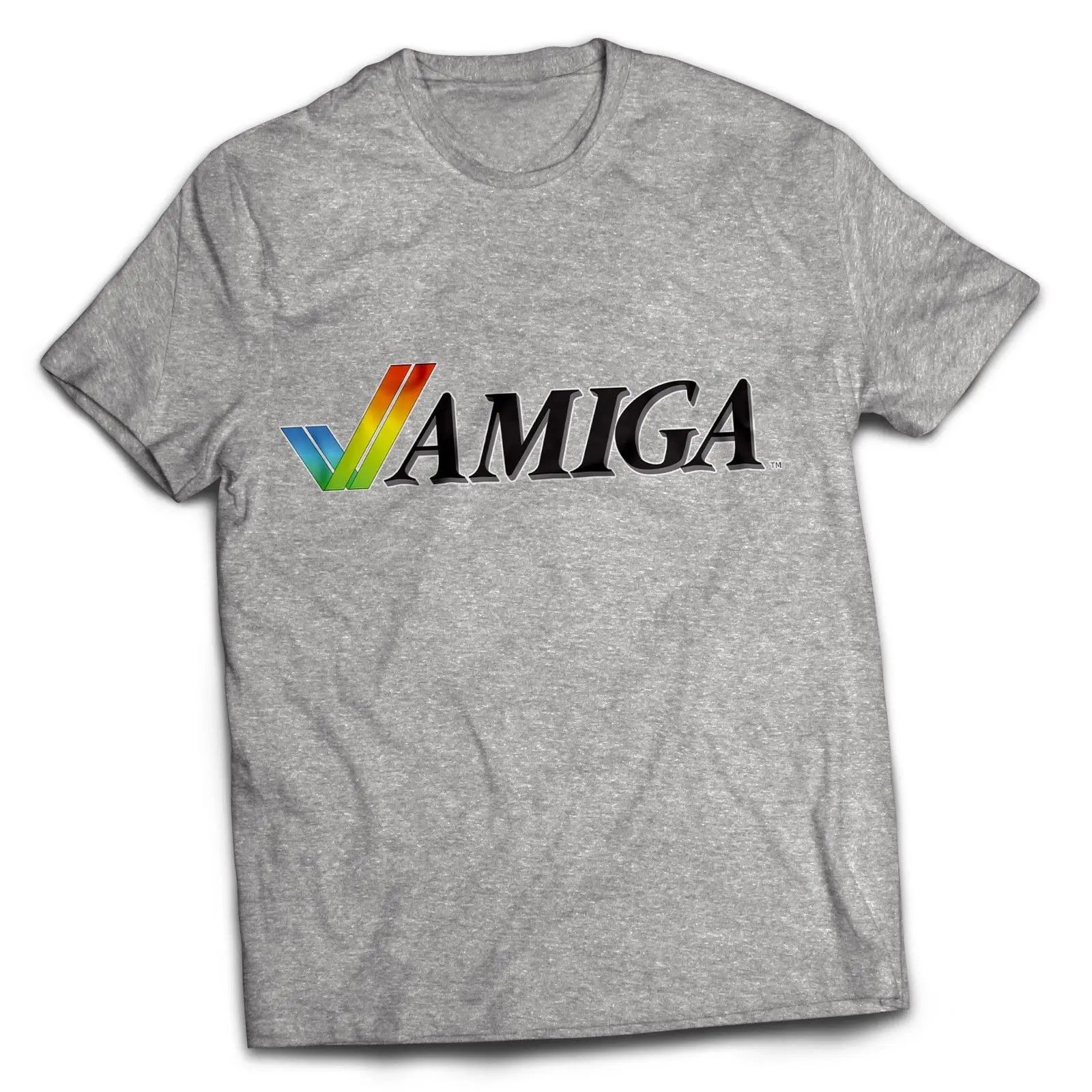 AMIGA COMPUTER GEEK забавные мужские 70 S 80 GAMER T SHIRT2019 модные брендовые 379% хлопковые