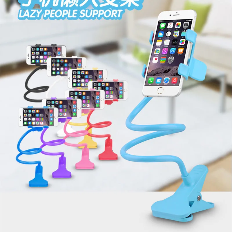 

Universal Flexible Long Arms Mobile Phone Holder Desktop Bed Lazy Bracket Stand Support for iPhone Samsung Huawei Accessories