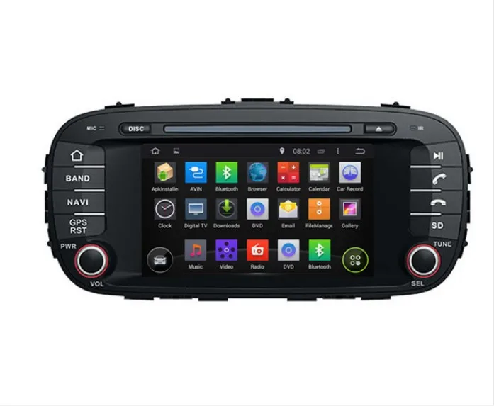ROM 16G 1024 600 Quad Core Android 5 1 1 Fit KIA SOUL 2014 2015 Car