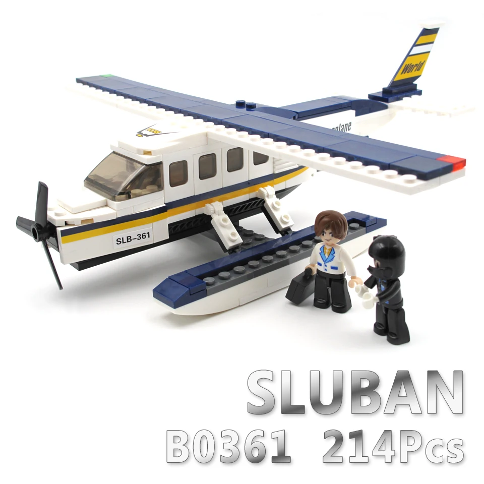 Sluban Model Building Compatible lego Lego B0361 214pcs Model Building Kits Classic Toys Hobbies aircraft airplane Collection Sluban Model Building Compatible lego Lego B0361 214pcs Model Building Kits Classic Toys Hobbies aircraft airplane Collection