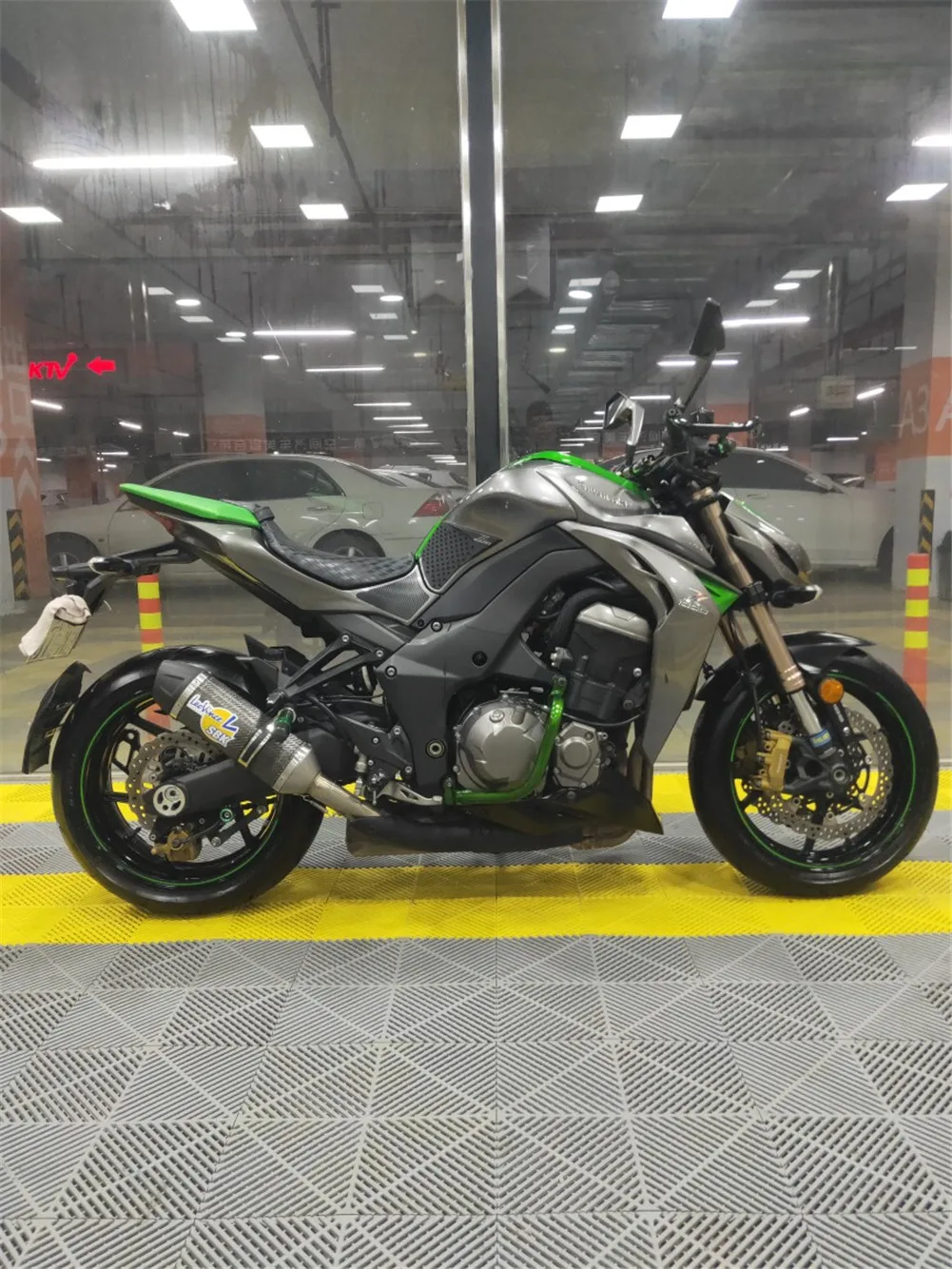 Для Kawasaki Z1000 стальная мотоциклетная защита двигателя Краш защитный барьер для Kawasaki Z 1000 2010