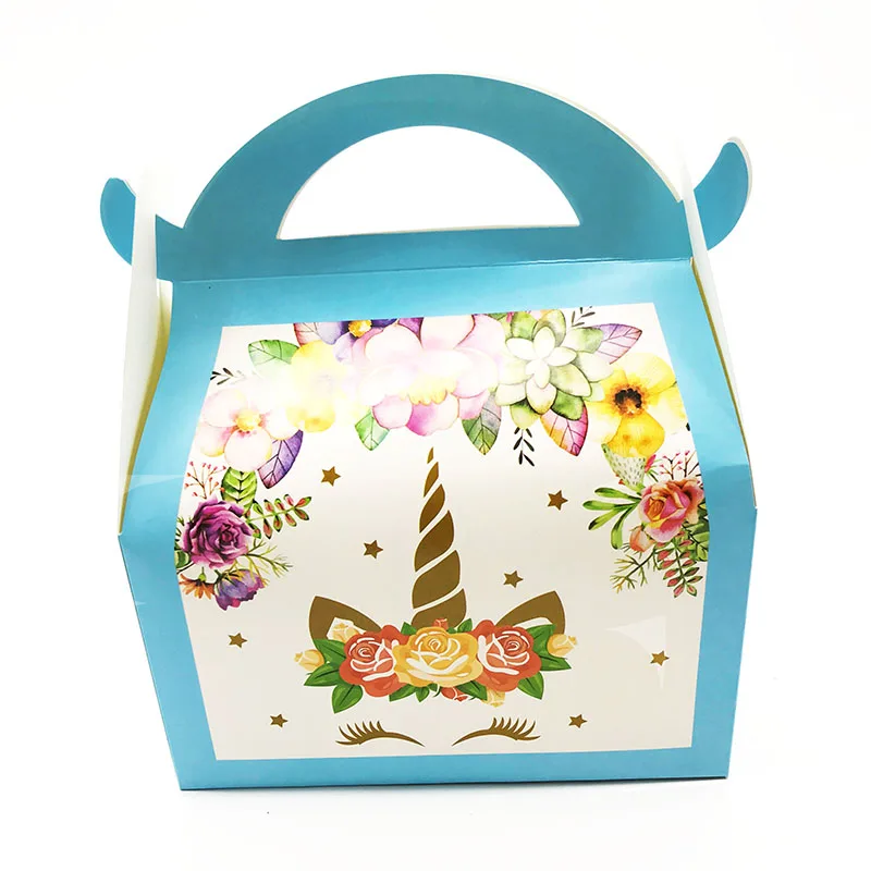 

12pcs/pack Unicorn theme candy boxes Unicorn theme gift boxes Unicorn theme candy case gift box