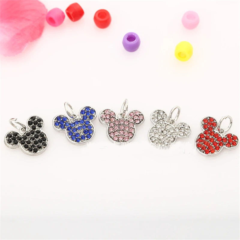 

2018 Hot Romantic Cartoon Mickey style pendant decoration DIY pendant beads accessories Gifts for men and women wholesale AG002