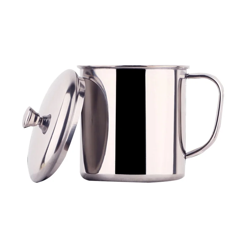 Coffee cup 304 stainless steel milk mug in Mugs from Home & Garden on Alibaba