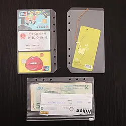 A5a6 ПВХ Презентация Binder папка молния получить мешок лаконичный планировщик спираль подачи карта продуктов держатель сумка Бесплатная
