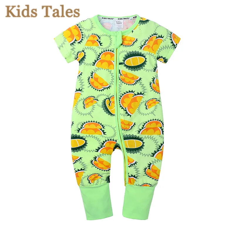 Toddler Baby Boys Bodysuit Short-Sleeve Onesie Owl Geometrical Pattern Print Rompers Summer Pajamas