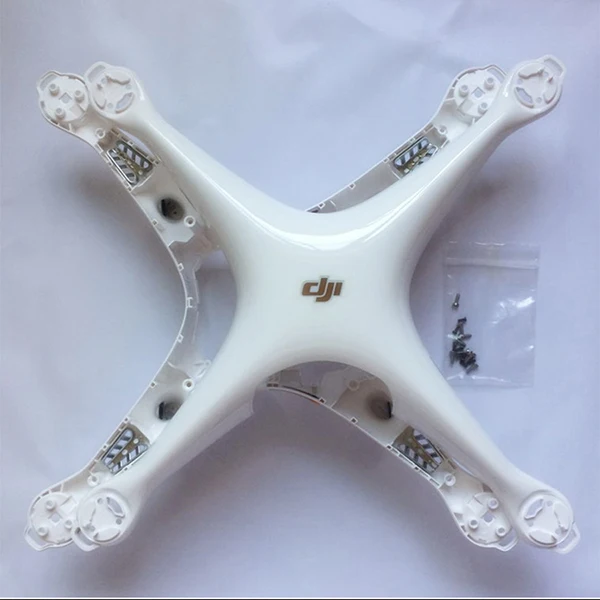 Корпус дрона оболочка для DJI Phantom 4 Pro V2.0 корпус крышка Подлинная верхняя оболочка Нижняя оболочка Ремонт Запасные части - Цвет: Body Cover