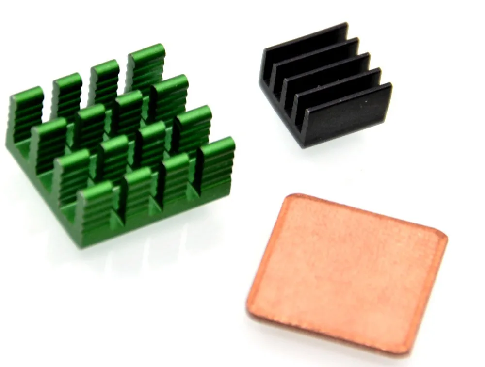 Raspberry Pi 3 Model B+ Aluminum Heat Sink +CPU Copper Heat Sink RPI