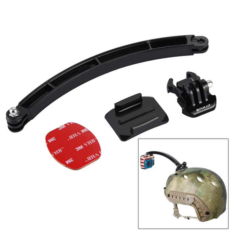 24 in 1 Bike Mount Helmet Strap Extension Arm Combo Kits For GoPro hero 7 6 5 4 3 + 3 Action Camera Accessories Set (11)