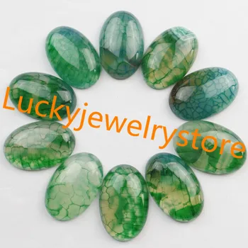 

Free shipping 10pcs Beautiful Green Dragon Veins Stone Oval CAB CABOCHON 30x20x7mm SHX11(Min.order 10$ mix)