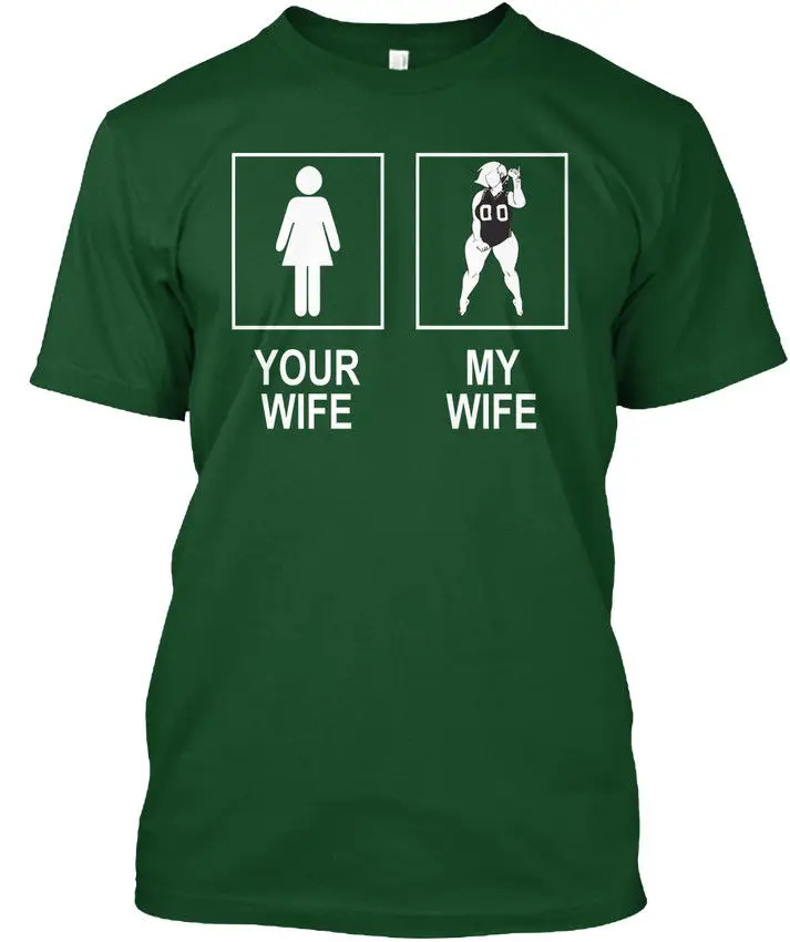 

Your Wife My Curvy - Popular Tagless Tee T-Shirt