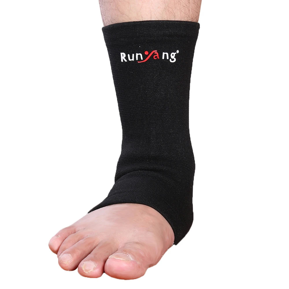 

Runyang 1PCS Sport Ankle Protective Sleeve Brace Fitness Running Cycling Knee Support Braces Elastic Nylon Sport Knee Pad Sleeve