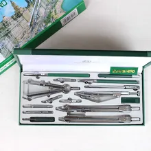 Горячая Подлинная Hero 15 шт./компл. H4015 компас инструмент для рисования инженерный чертеж металлический циркуль набор compas scolaire compasso escolar