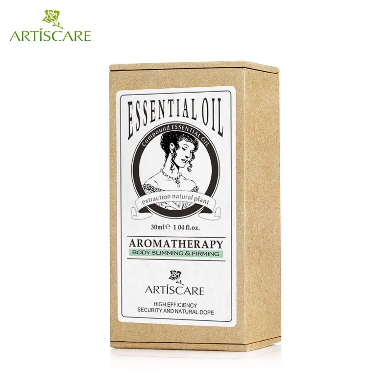 ARTISCARE الجسم التخسيس ثبات زيت طبيعي فقدان الوزن قوية تأثير رقيقة الساق الخصر الدهون حرق النقي الطبيعي الجمال الطبيعي
