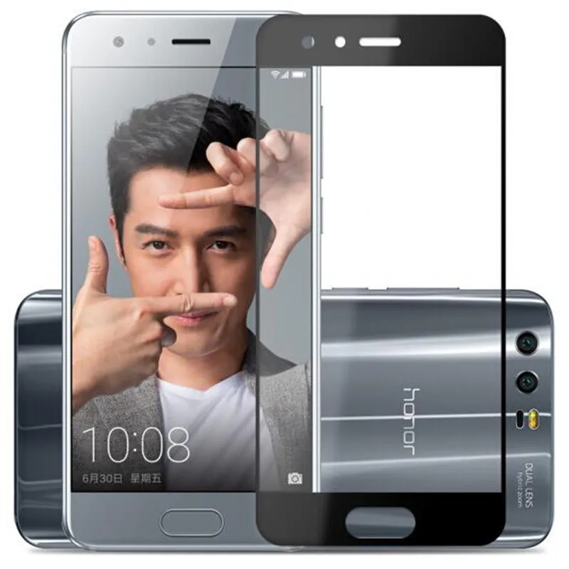 Закаленное стекло с защитой от царапин для Huawei Honor 9 V10 Защитная пленка экрана