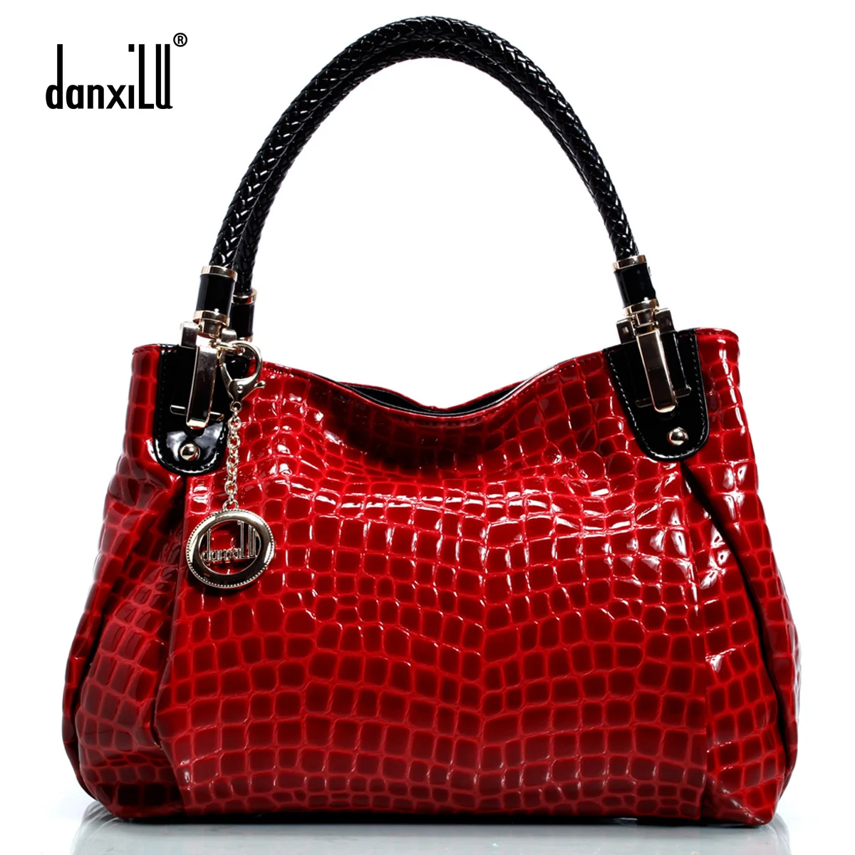 2012 full genuine leather handbag women's shoulder bag-in Shoulder Bags ...