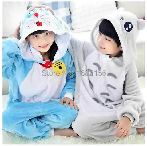 

Kids Pijamas Animal Cosplay Costume Onesie Pajamas Totoro Pyjamas Cat Costume For Children