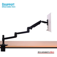 High Quality Aluminum Alloy Free Lifting Ultra-long Arm LED LCD Monitor Holder Lengthen Arm Table Clamping Full Motion TV Mount High Quality Aluminum Alloy Free Lifting Ultra-long Arm LED LCD Monitor Holder Lengthen Arm Table Clamping Full Motion TV Mount