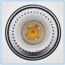 Светодиодный прожектор AR111 15 Вт G53 110/220 В 12 В с регулируемой яркостью 3000 К/4000 к/6000 К алюминиевый эквивалент галогенной лампы 90 Вт для домашнего освещения