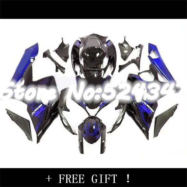 

Hey-white Fairing For A K5 GSXR 1000 05-06 S41 GSXR1000 blue white GSX-R1000 513 Body GSX R1000 K5 05 06 2005 2006