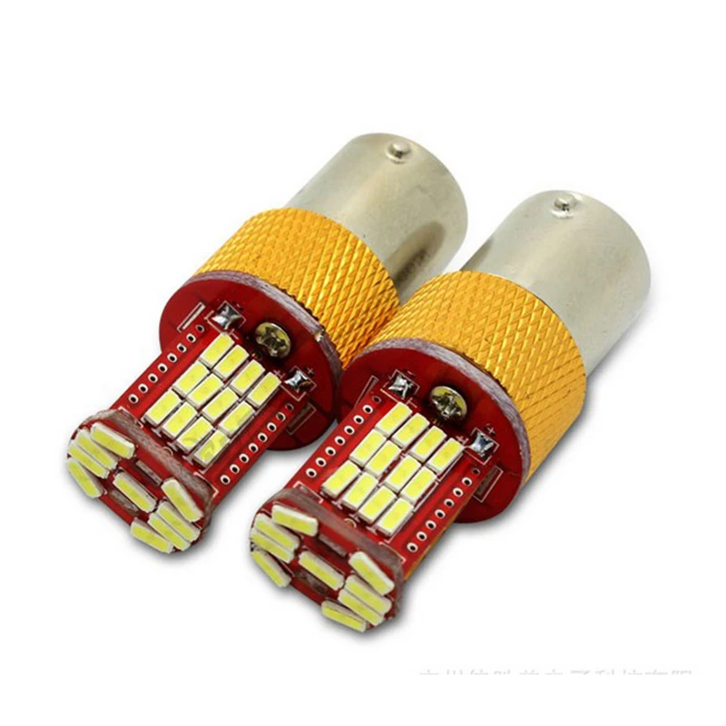 

4X brightness 1156/1157/3156/3157/7440/7443 Canbus no error Car Led Rear Fog light Turn Signal Backup Reverse Parking Stop light