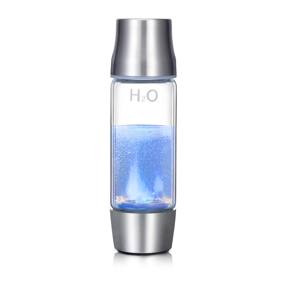 hydrogen glass water bottle