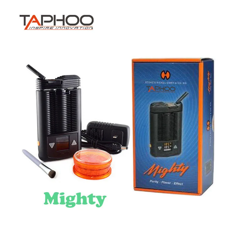 

TAPHOO Mighty mod kit dry herb Powerful Temperature Adjustable mod e-cigarettes Mighty herbal vaporizer Box Mod Big Vape