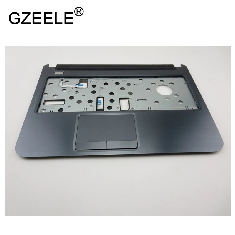

GZEELE New laptop case for Dell Inspiron 3437 5437 TOP COVER Palmrest Upper Case KB Bezel Cover With Touchpad 1YKXY 01YKXY GREY