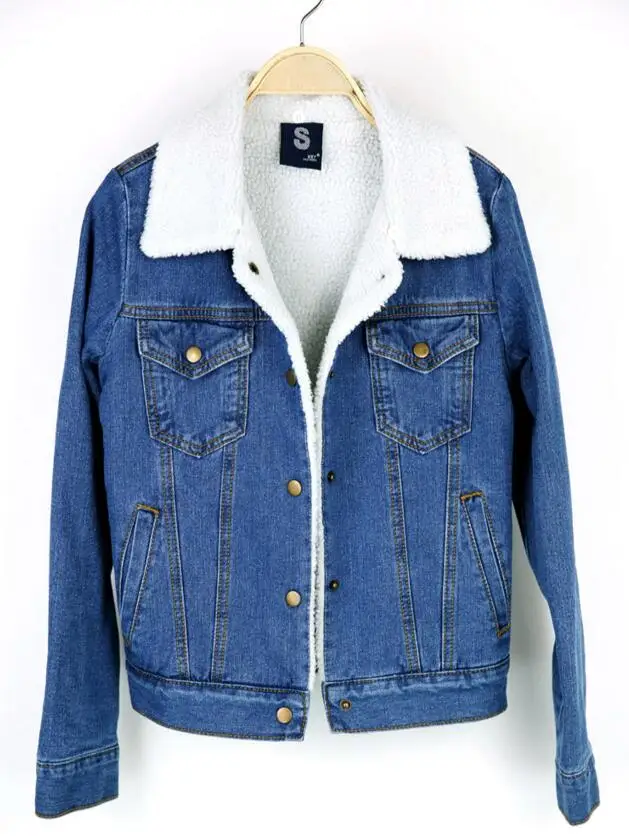 jaqueta jeans carneiro