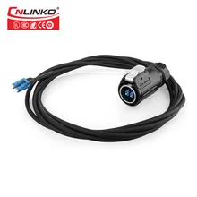 Best Offers CNLINKO M24 Optical Fiber Waterproof IP67 Connector Plug And Socket with wire For Optic In Fiber Optic Equipment Best Offers CNLINKO M24 Optical Fiber Waterproof IP67 Connector Plug And Socket with wire For Optic In Fiber Optic Equipment