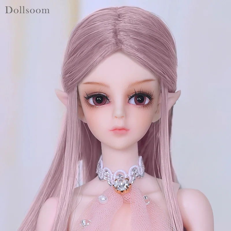 human body free shpping 1//6 bjd sd doll girl Asis with eyes and faceup