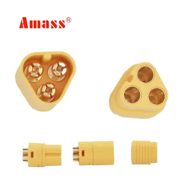 

5 Pairs/lot AMASS MT60 Motor Bullet Connector RC Quadcopter Plug for lipo battery 20% OFF