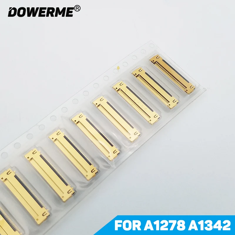 100 шт./лот оригинальный новый 30 pin LCD LED LVDS шлейф разъем для Macbook Pro 13 '� A1342