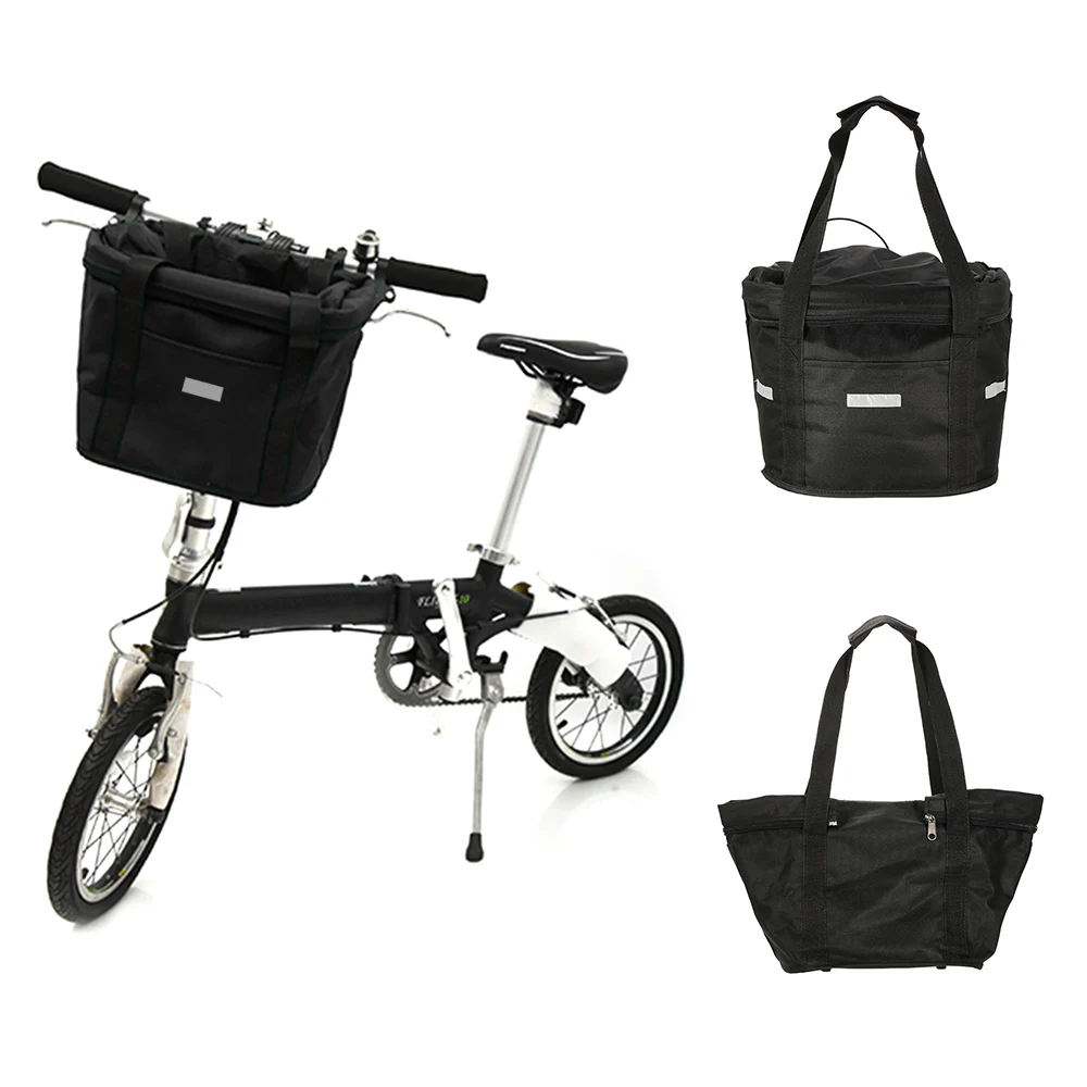 Переноска для животных из алюминиевого сплава рама корзина для велосипеда разборный велосипед Руль Передняя переноска велосипедная сумка багажник для велосипеда