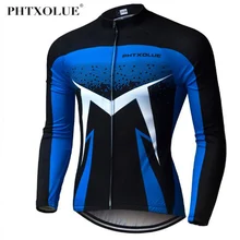 Phtxolue Pro Long Sleeve Cycling Jersey MTB Bike Clothing Wear Autumn Bicycle Clothes Ropa De Ciclismo Cycling Clothing phtxolue long sleeve pro cycling set 2017 maillot ciclismo mtb jersey bike wear clothes summer cycling clothing men