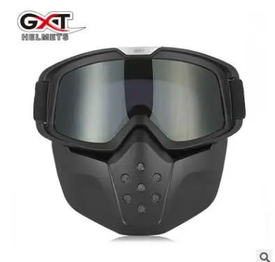 

New GXT Snowboard Mask Open face helmet Goggles Windproof Skiing Glasses Motorcycle google mask