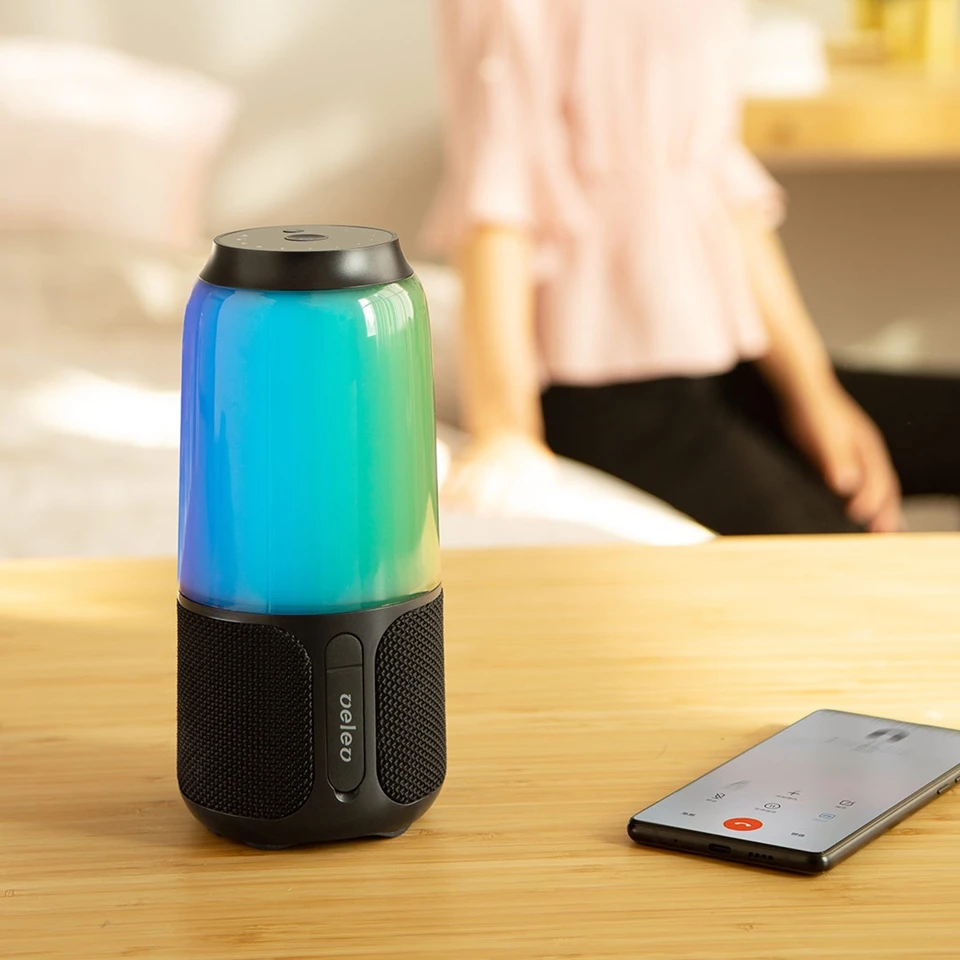 Xiaomi Mijia V03 Bluetooth Speaker Portable Wireless Loudspeaker Dazzle Colorful Night Light Music