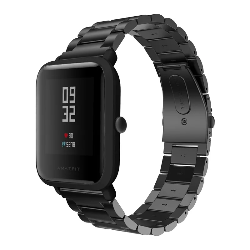 Metal Strap For Xiaomi Huami Amazfit Bip BIT Smart Watch