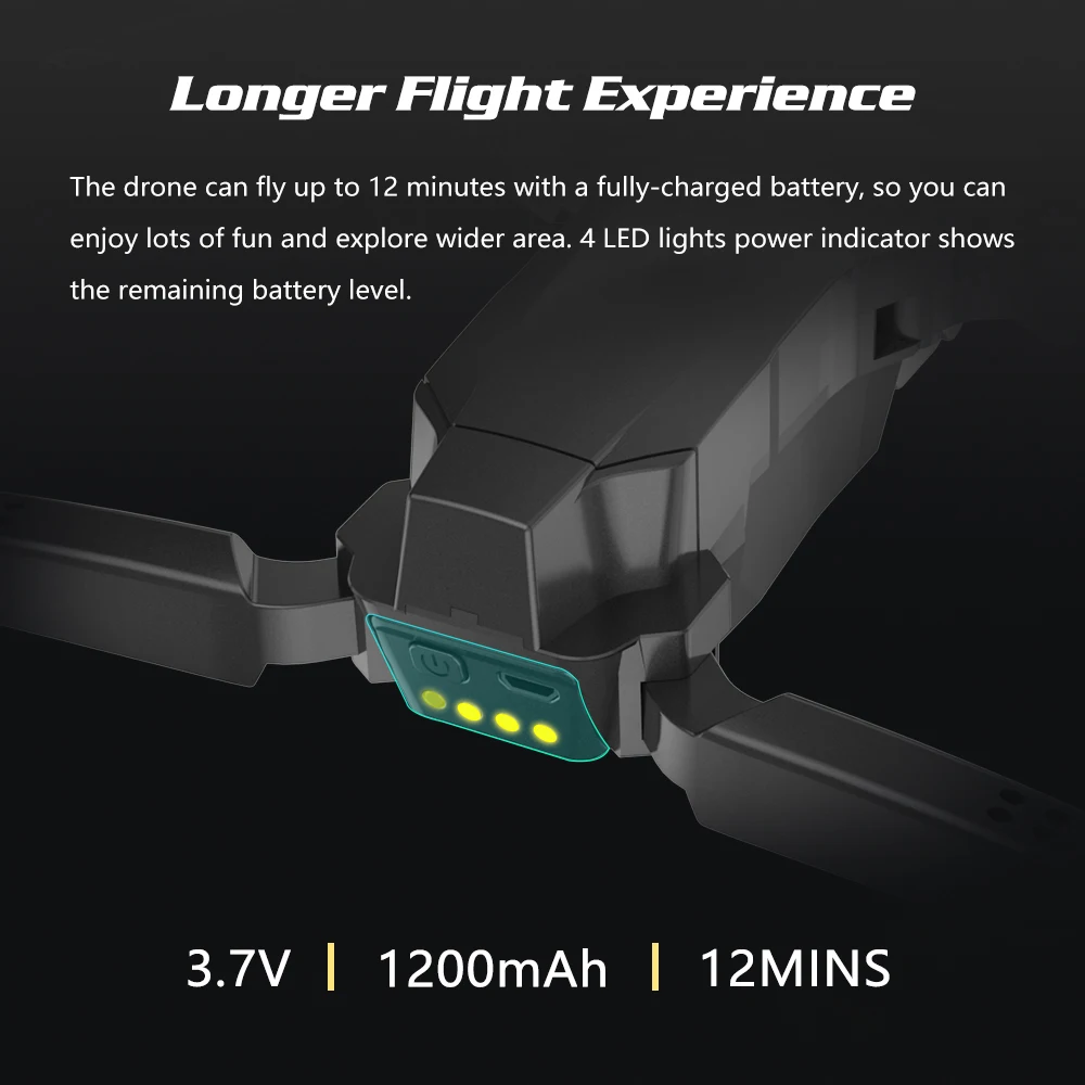 Günstig Drone 1080P HD WiFi übertragung fpv drone höhe hält ein taste rückkehr Quadcopter RC hubschrauber VS gd89 drone kamera eders