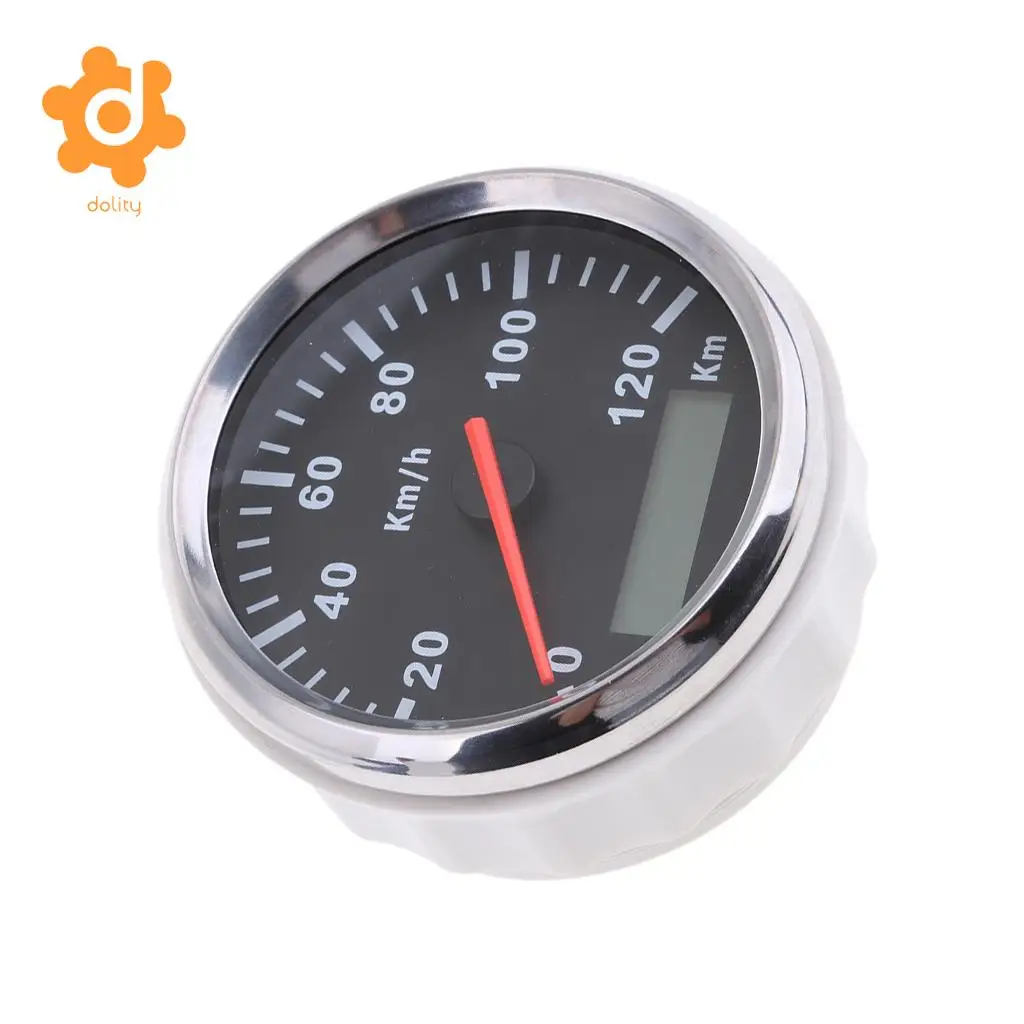 85mm GPS Speedometer Speed Gauge 0-120km/h IP67 for Car Truck Marine Boat