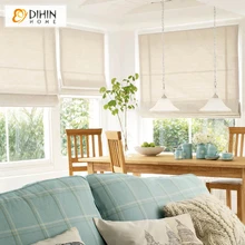В комплекте занавески s Новое поступление хлопок утолщение чистый цвет Римский оттенок жалюзи готовая занавес