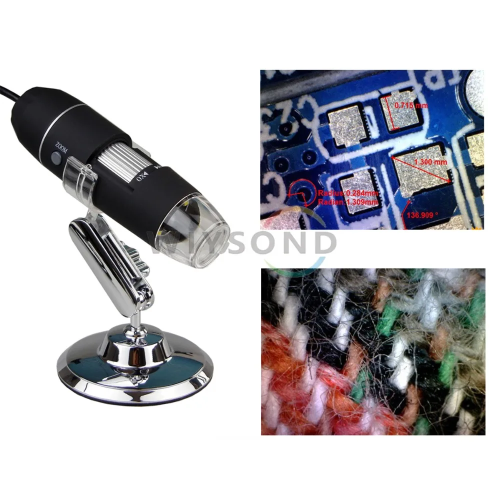 

TL016 Portable 8 Led USB Digital 40 - 800X 2 MP Endoscope Magnifier Camera Microscope