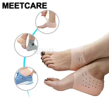 1 пара увеличивается на 2 см Высота силиконовые носки с гелевой подошвой защищает пятку отбеливающей увлажняющей половина невидимые стельки средство по уходу за ногами